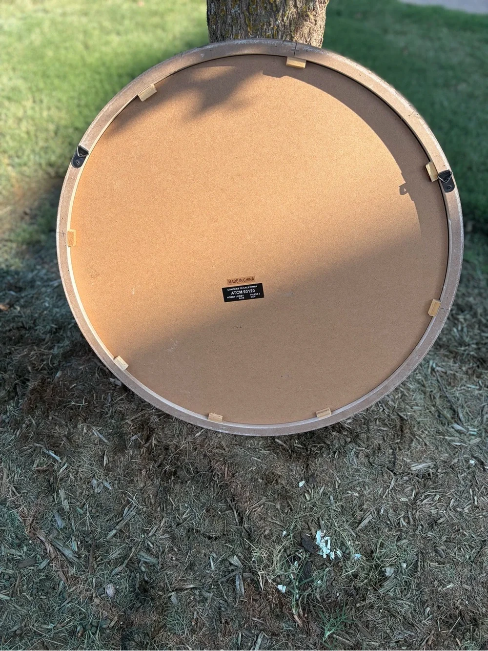 Vintage Round Decorative Mirror